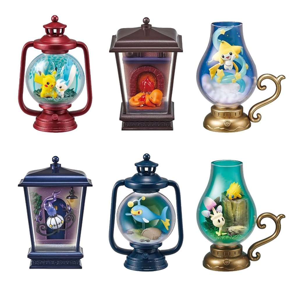 Re-Ment Pokemon Lantern Diorama Figure Blind Box