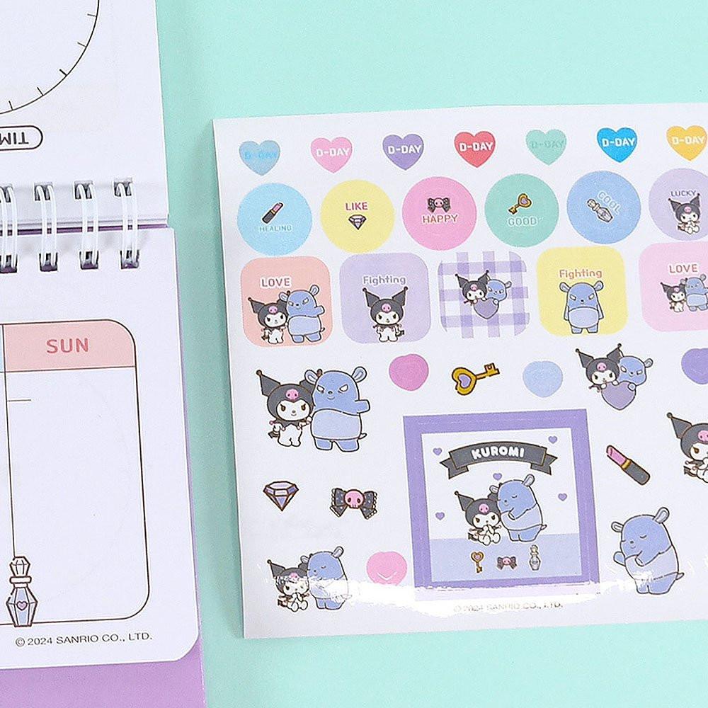 Sanrio Kuromi Standing Weekly Planner