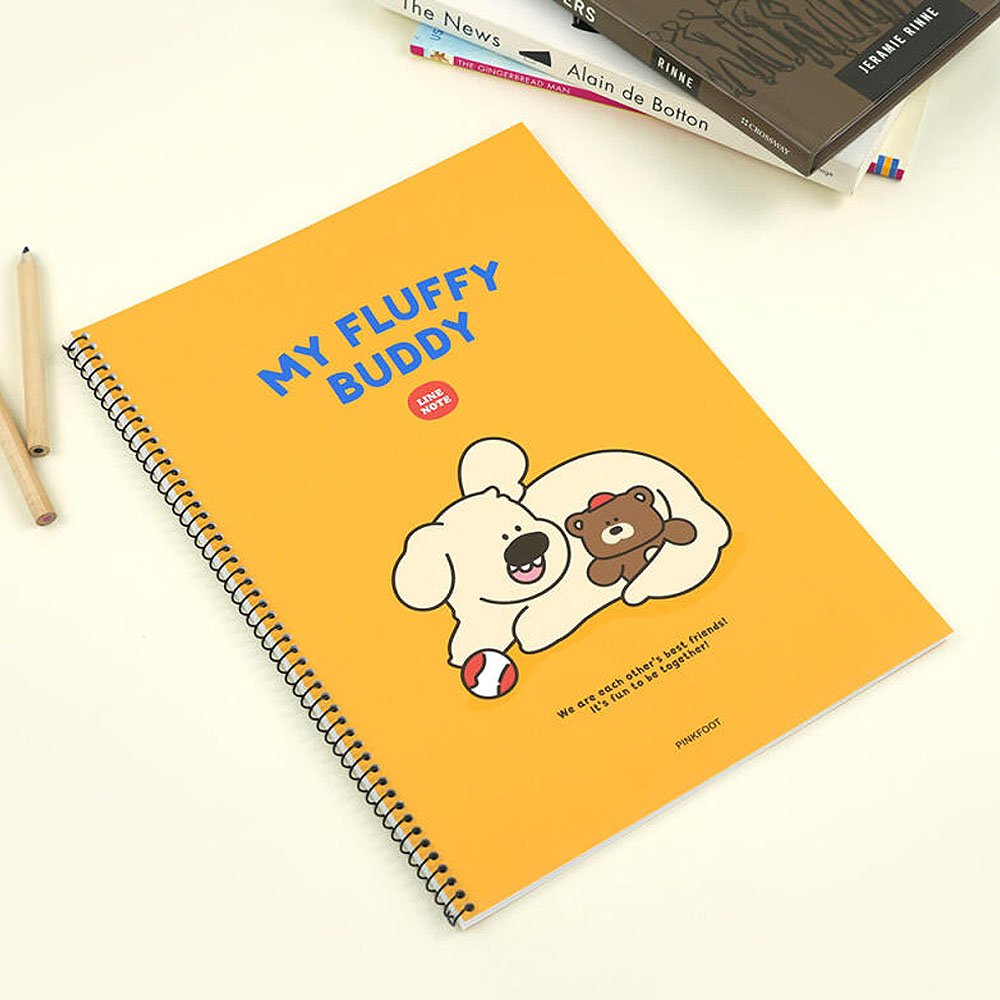 My Fluffy Buddy Spring Notebook