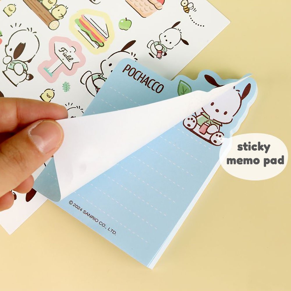 Sanrio Pochacco Diary & Sticker Bag Gift Set