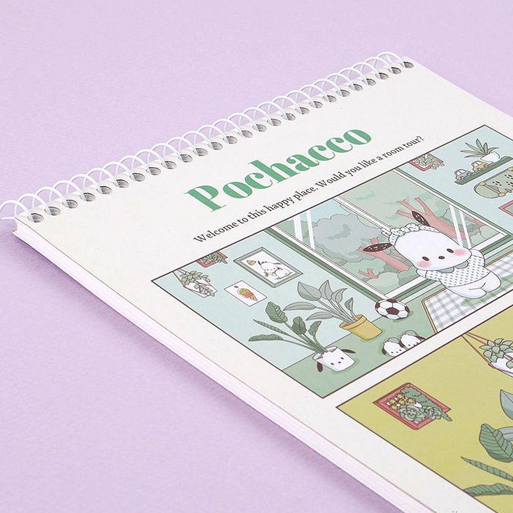 Sanrio Characters Blank Notebook