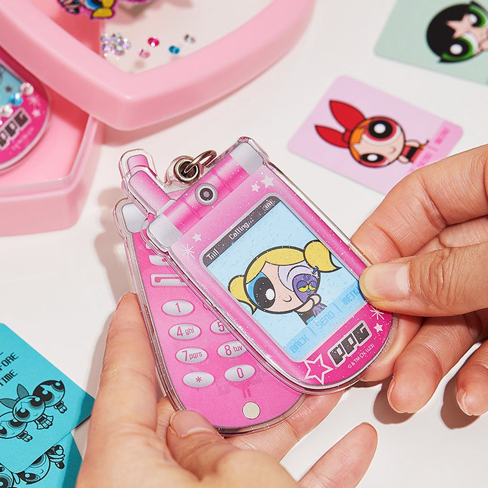 The Powerpuff Girls Y2k Cell Phone Keychain