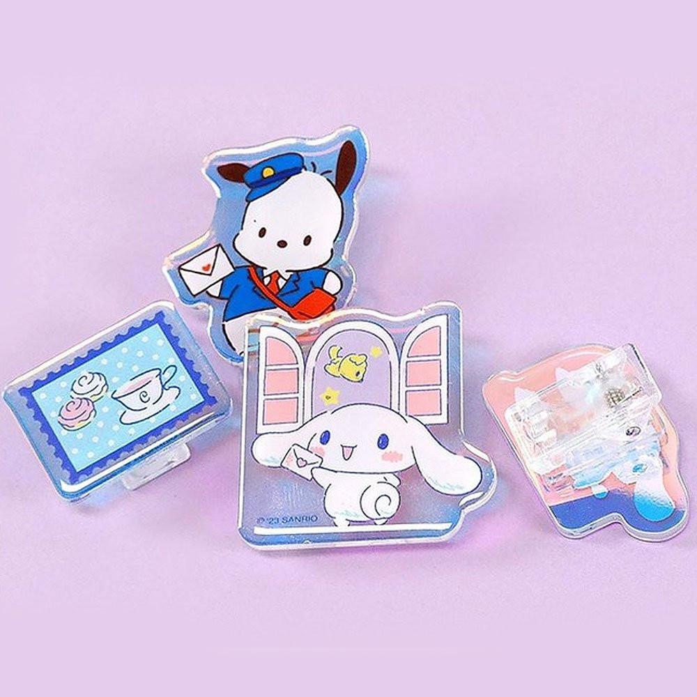 Sanrio Characters I Want U 3pcs Paper Clip Set