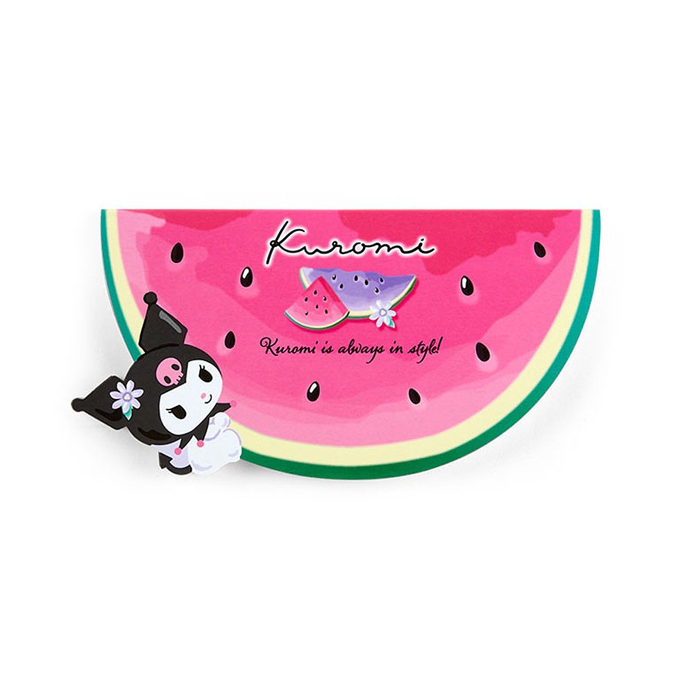Sanrio Kuromi Fruit Memo Pad