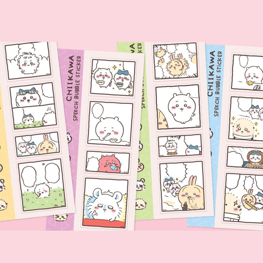 Chiikawa and Friends Speech Bubble Sticker
