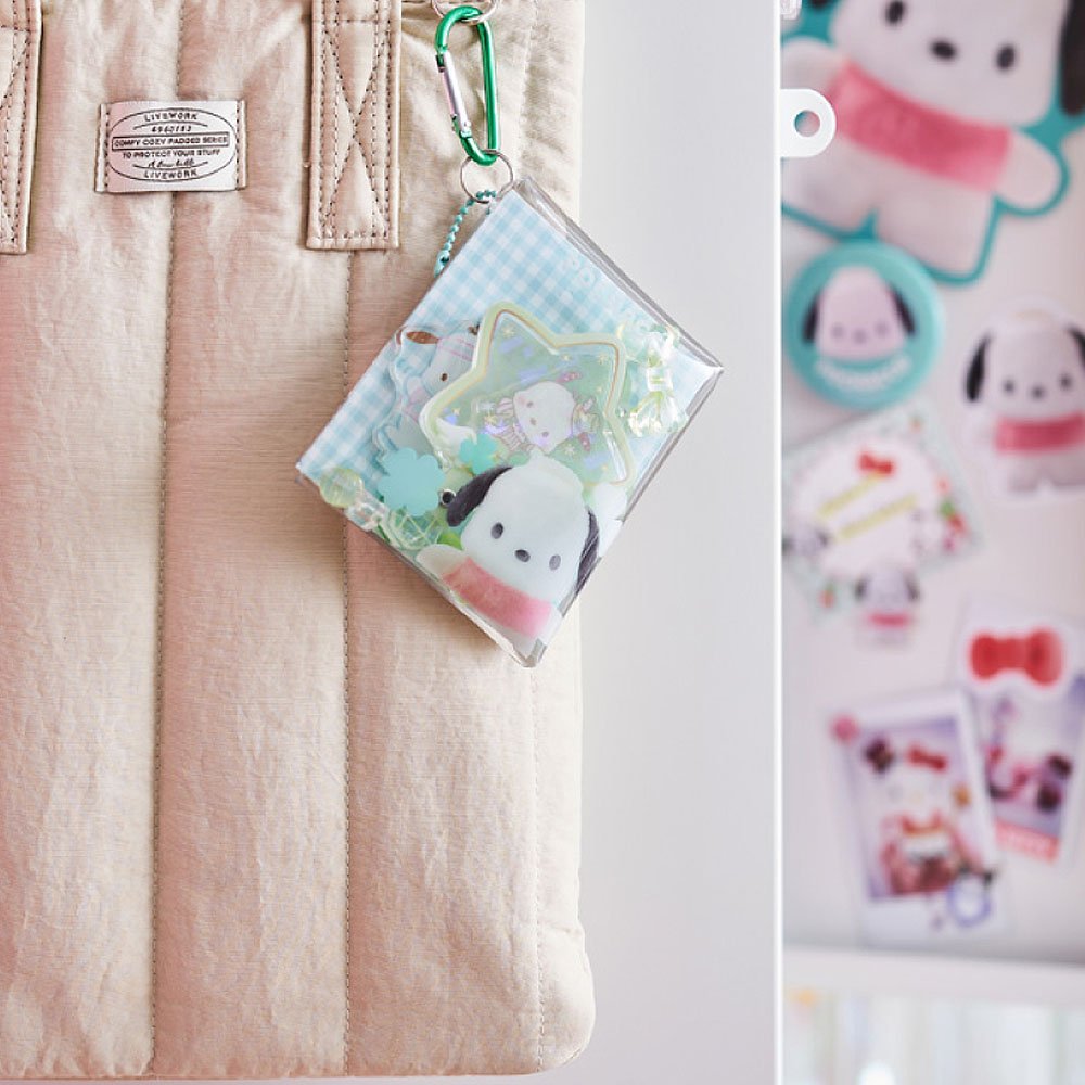 Sanrio Characters Clear Pocket Pouch :Pompom