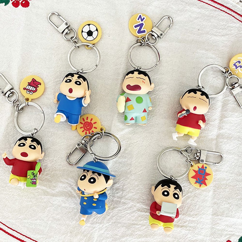 Crayon Shin-chan Pajama 3D Figure Keychain