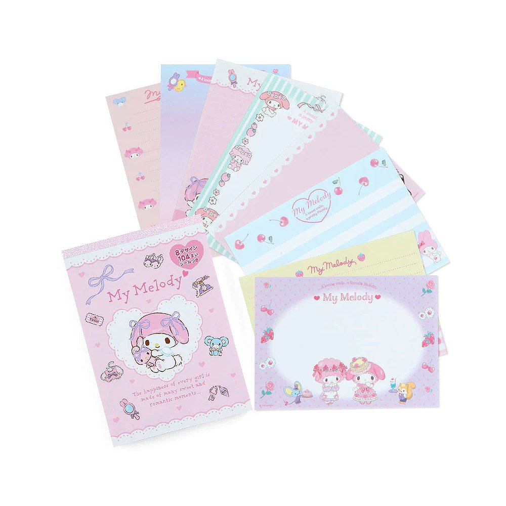 Sanrio My Melody Memo Pad & Sticker Set