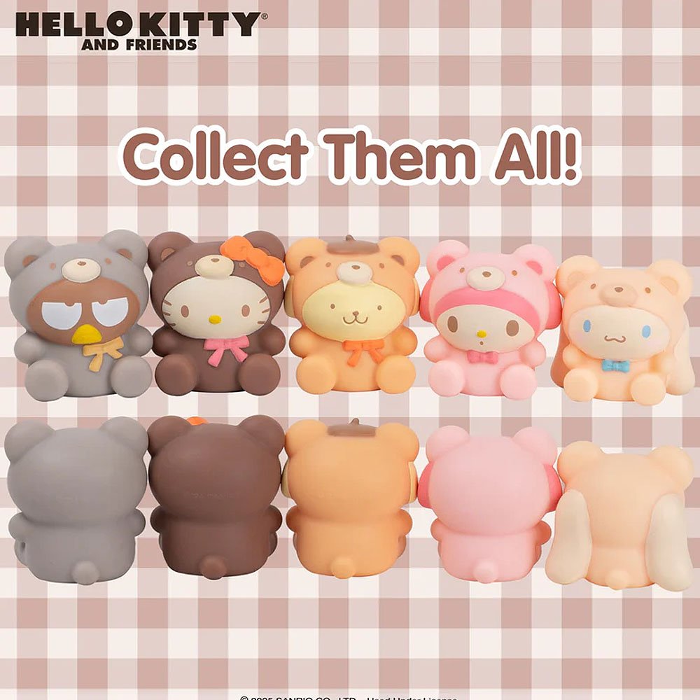 Sanrio Water Squishy Surprise Capsule : Latte Bear