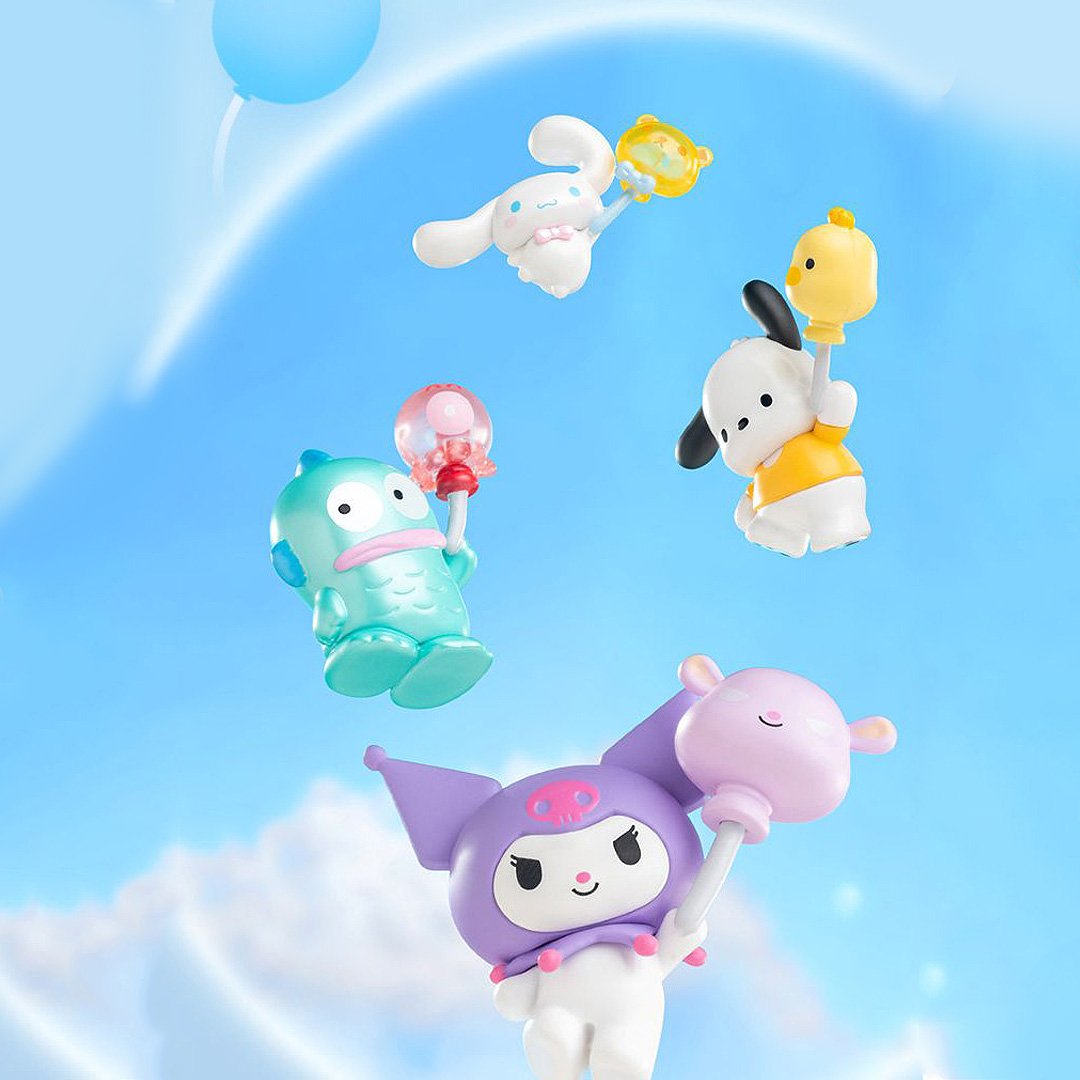 Sanrio Characters Balloon Adventure Figure Keychain Blind Box