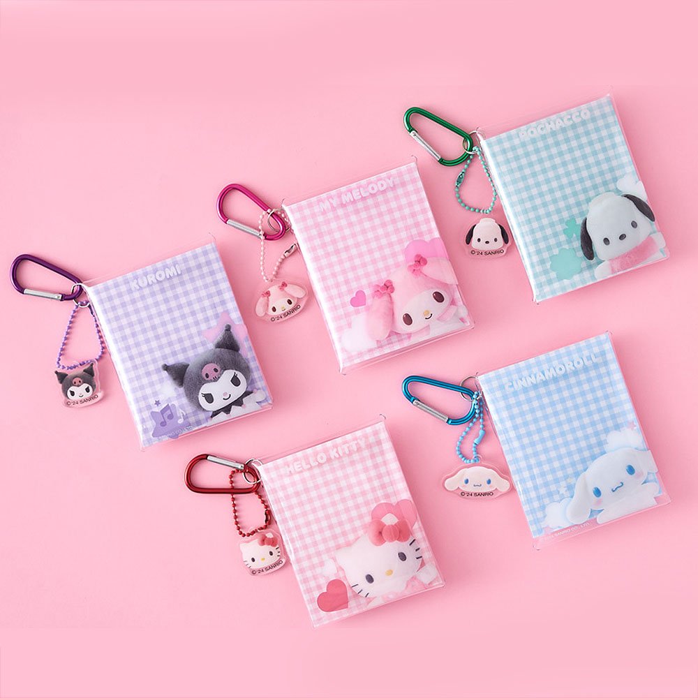 Sanrio Characters Clear Pocket Pouch :Pompom