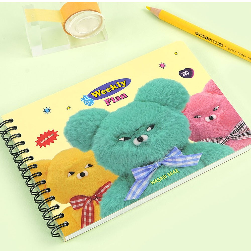 Wasabi Bear Weekly Planner