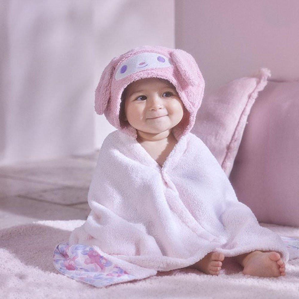 Sanrio Baby Cinnamoroll Hooded Bath Towel