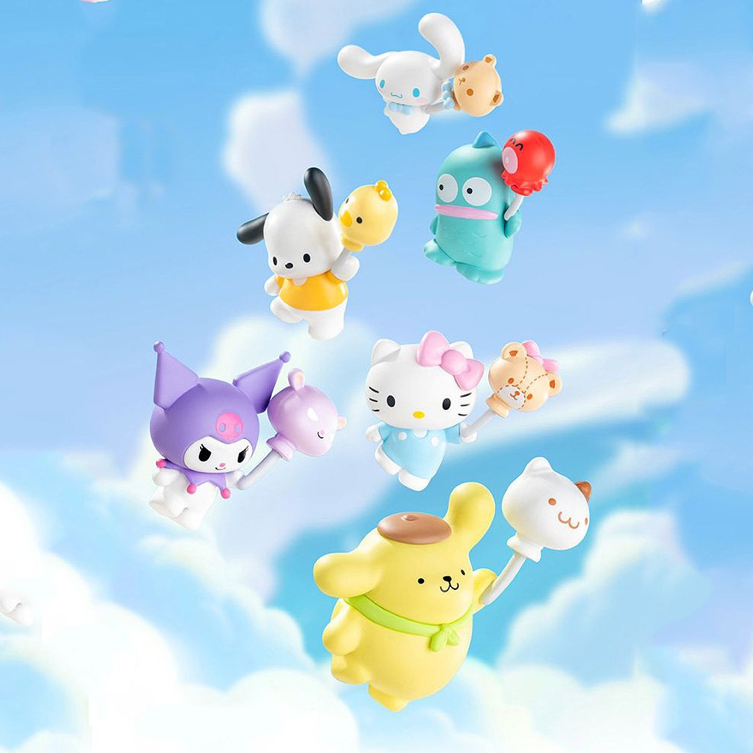 Sanrio Characters Balloon Adventure Figure Keychain Blind Box