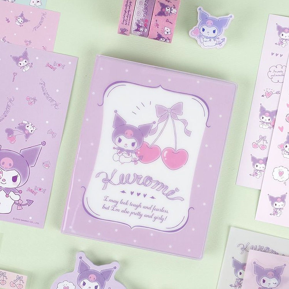 Sanrio Kuromi Diary & Sticker Bag Gift Set