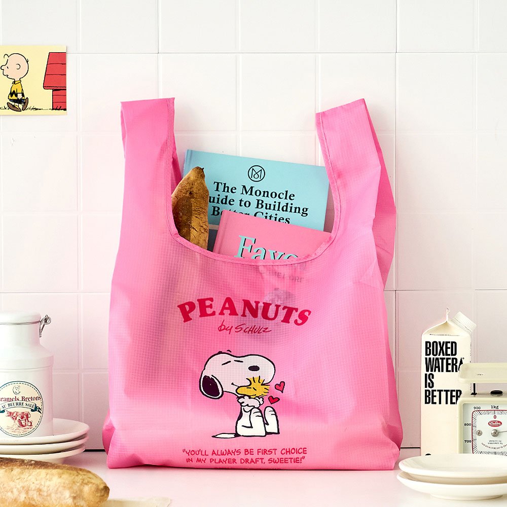 Peanuts Snoopy Pocket Shopper Bag