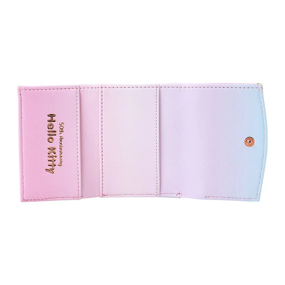 Sanrio Hello Kitty 50th Anniv. Wallet: Fashionable Ribbons