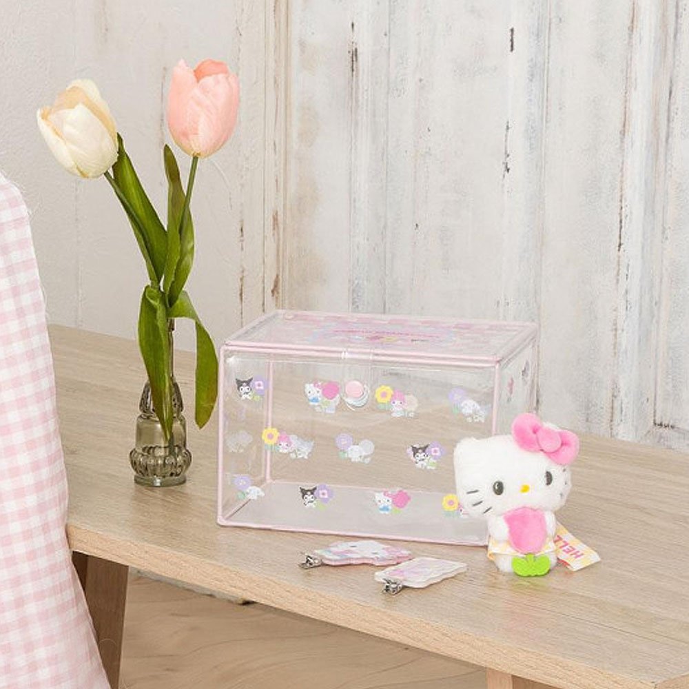 My Melody Hair Clip Set :Pastel Check