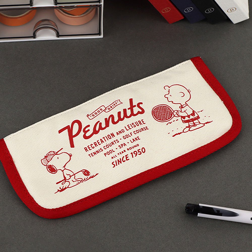 Peanuts Snoopy Slim Pencil Case