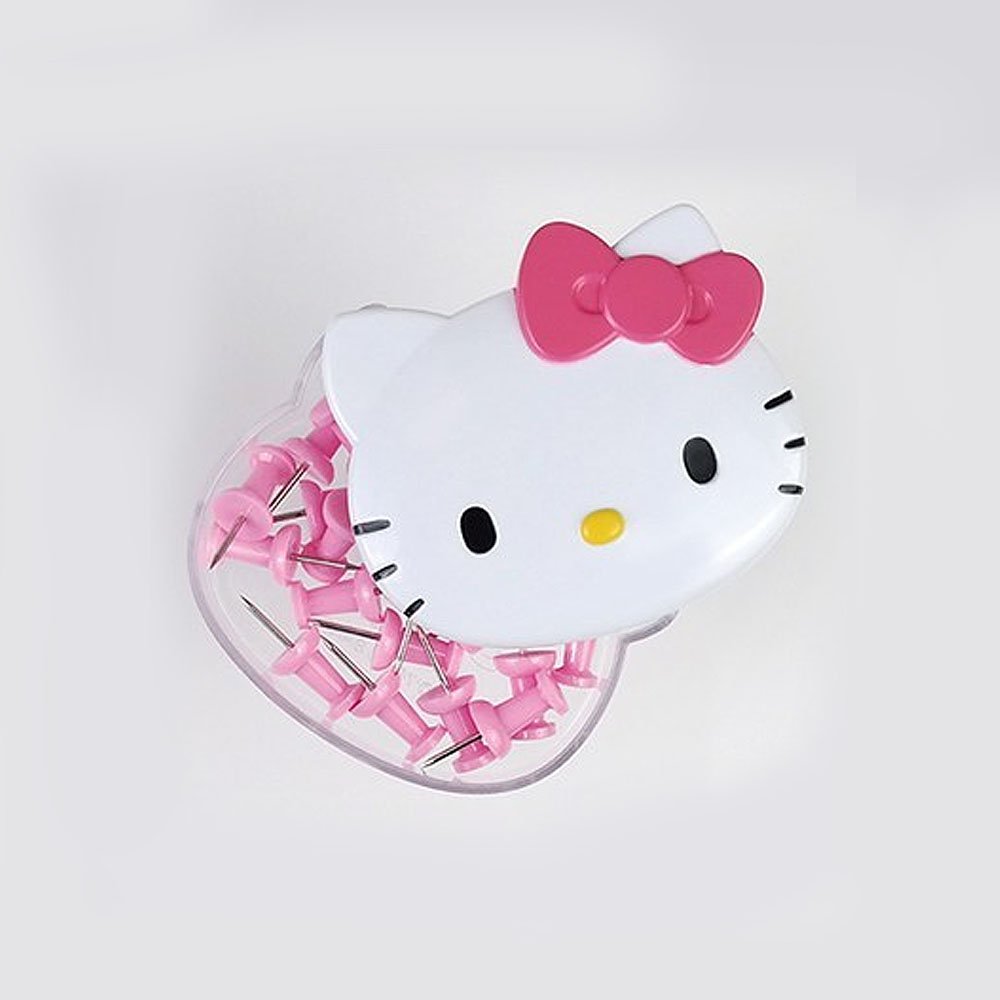 Sanrio Characters Push Pin with Face Case