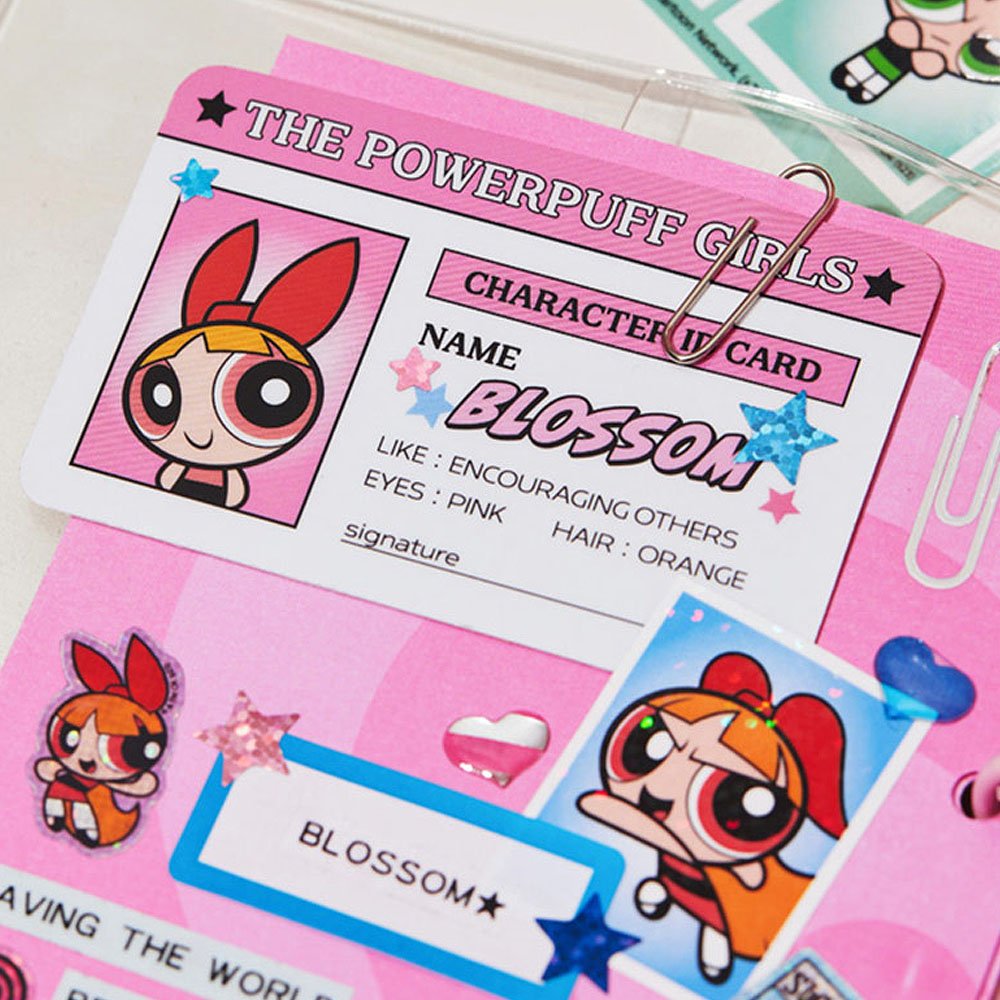 The Powerpuff Girls Y2k ID Card Sticker