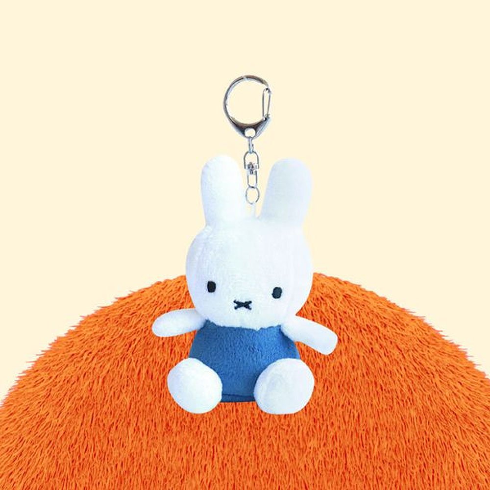 Miffy Mascot Clip-On Keychain