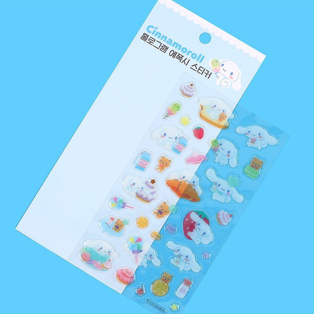 Sanrio Character Hologram Epoxy Sticker