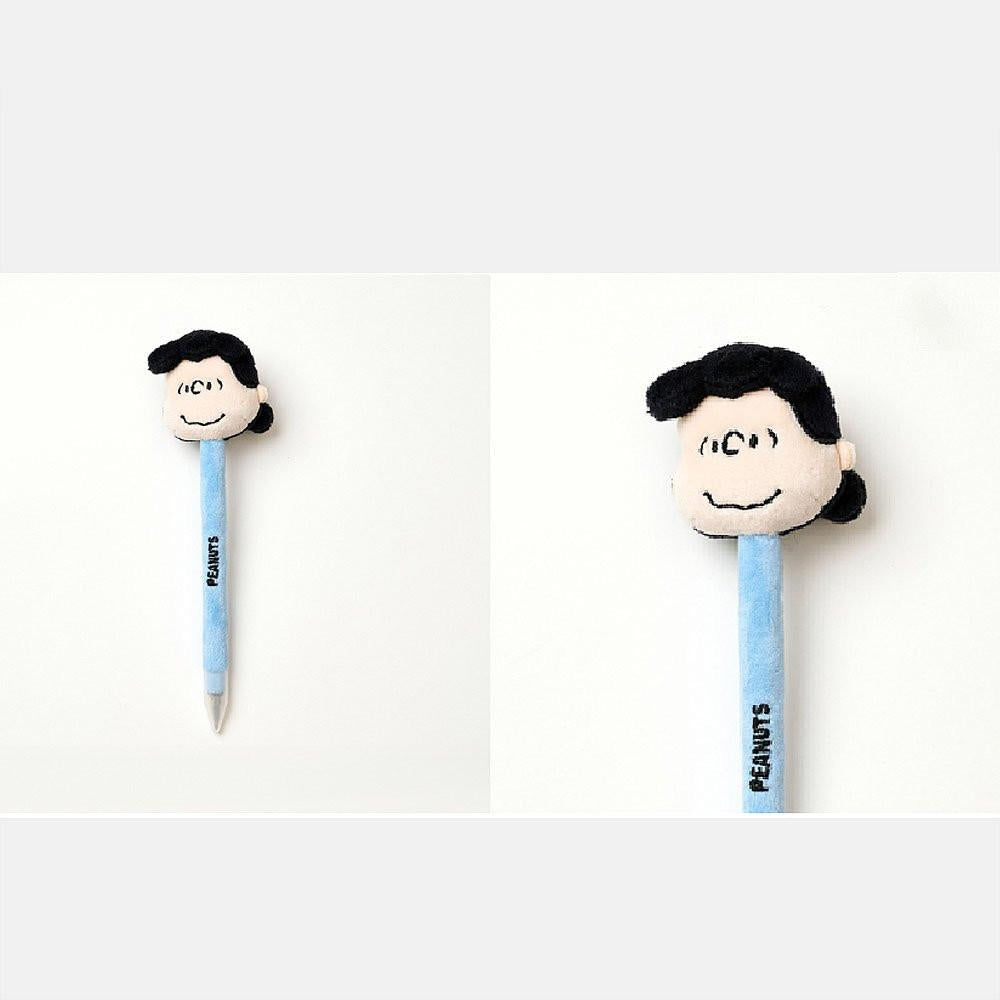 Peanuts Snoopy and Friends Face Plush Pen