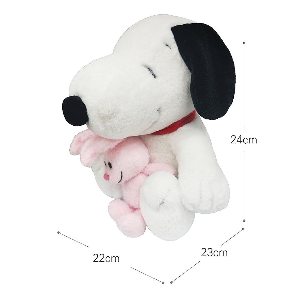 Peanuts Snoopy with Rabbit Plush Box Set
