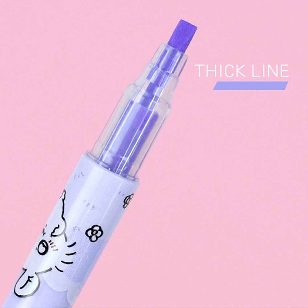 Chiikawa Dual 5-Colors Highlighter Set