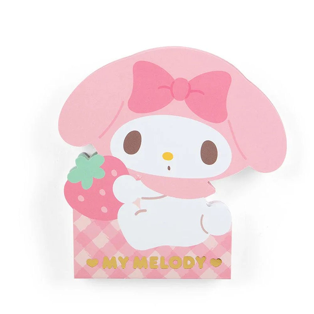 My Melody Die-Cut Memo Pad