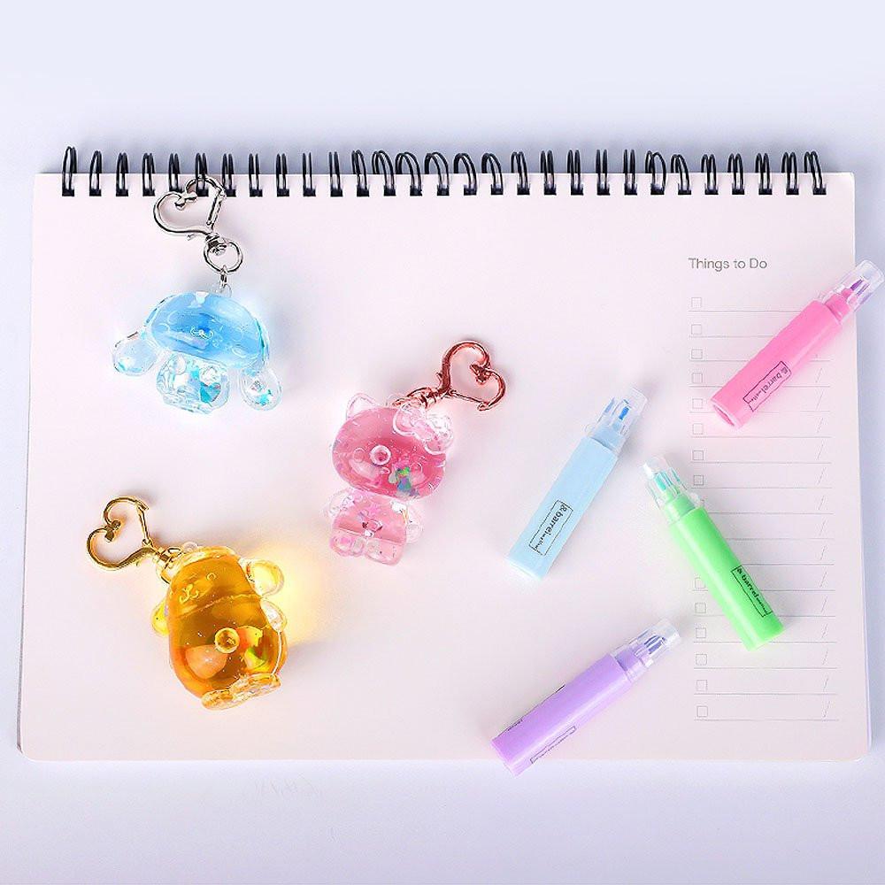 Sanrio Characters Random Water Liquid Stamp Keychain