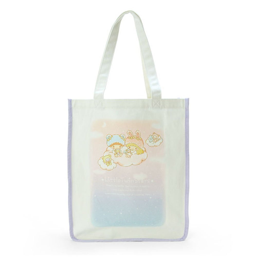Sanrio Little Twin Stars Fluffy Tote Bag