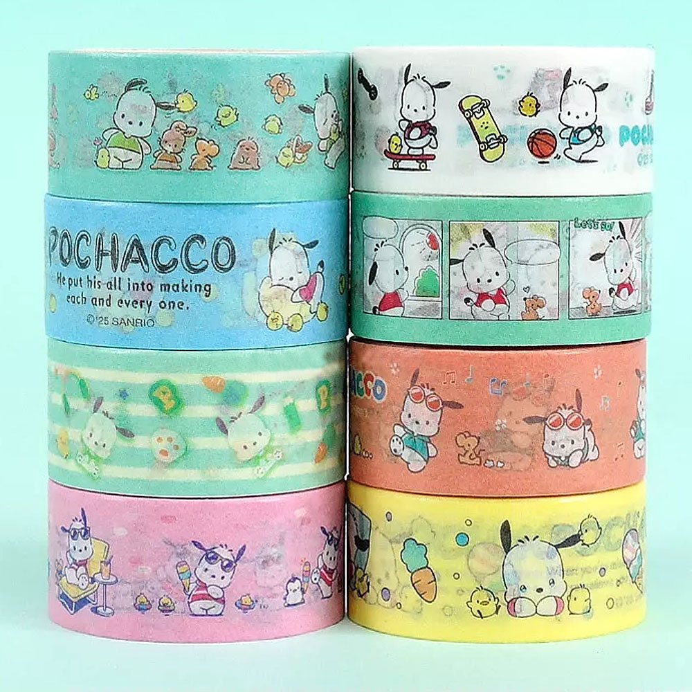 Sanrio Pochacco Masking Tape Set