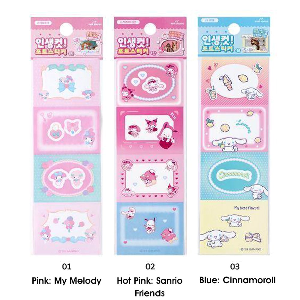 Sanrio Characters Photo Deco Sticker