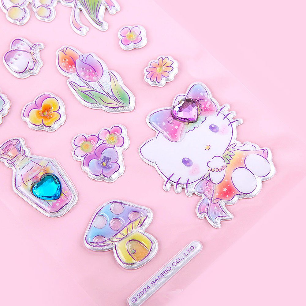 Sanrio Epoxy Puffy 3D Sticker with Rhinestones
