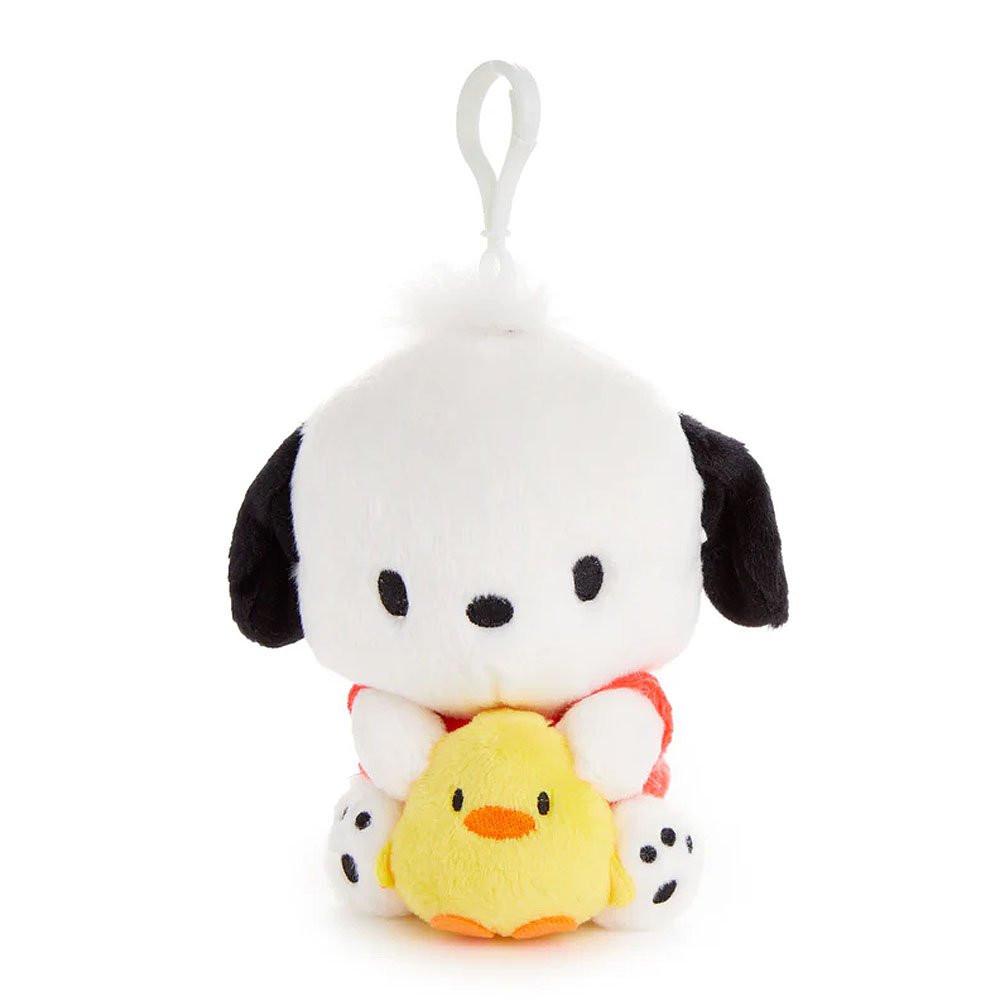 Sanrio Pochacco with Pi-chans Mascot Plush Keychain