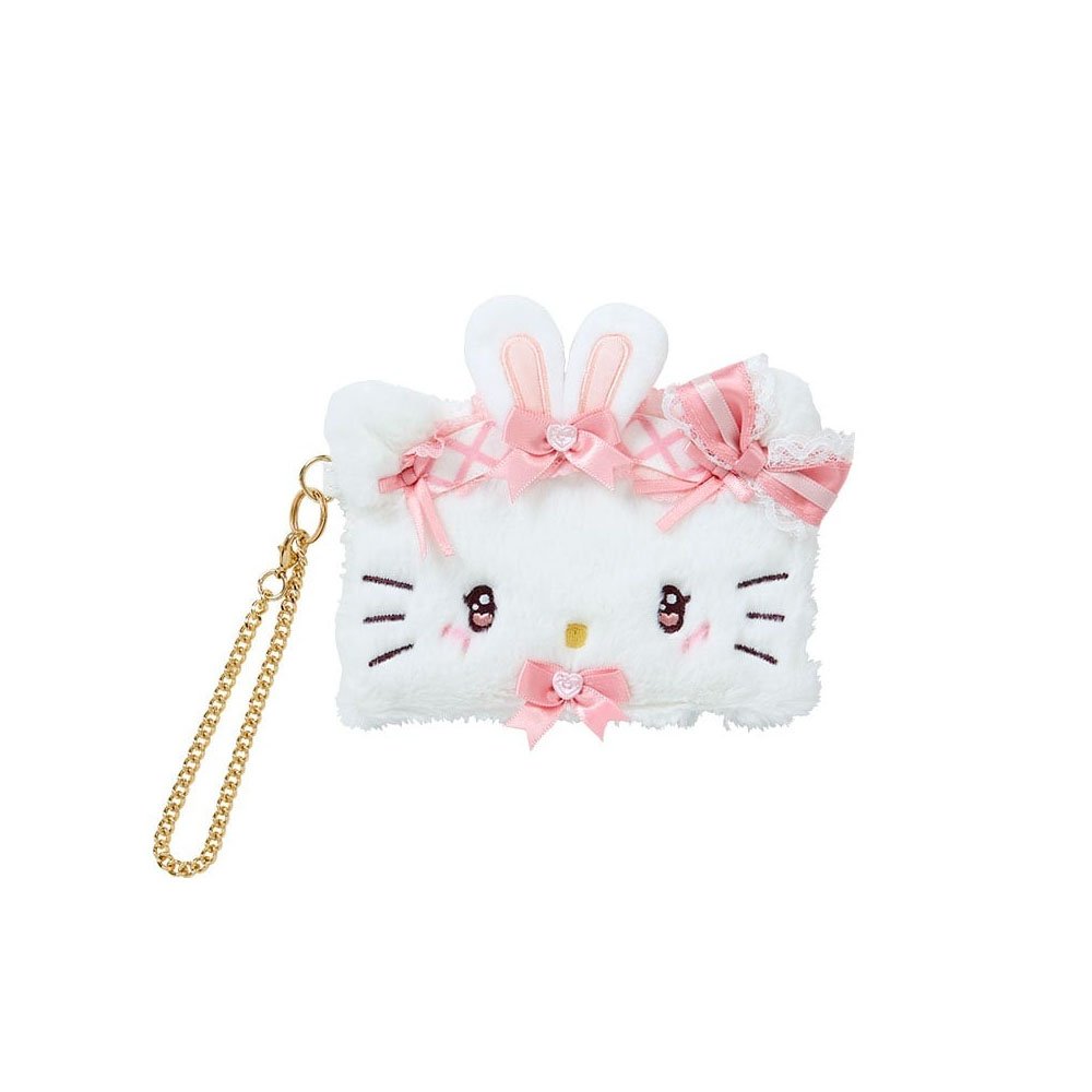 Sanrio Hello Kitty Card Case with Chain :Dream Ribbon