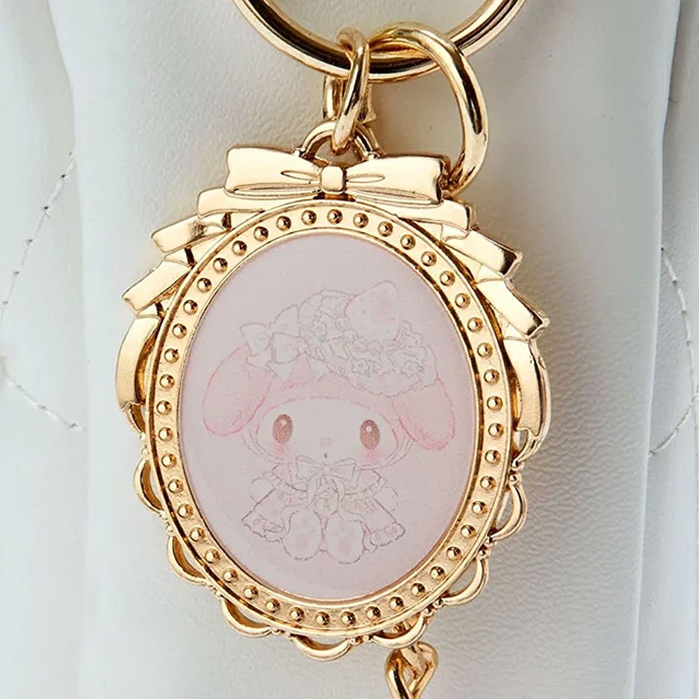 Sanrio My Melody Strawberry Crossbody Bag :White Strawberry