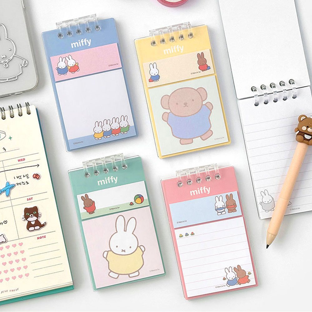 Miffy Sticky Memo Pad & Notebook