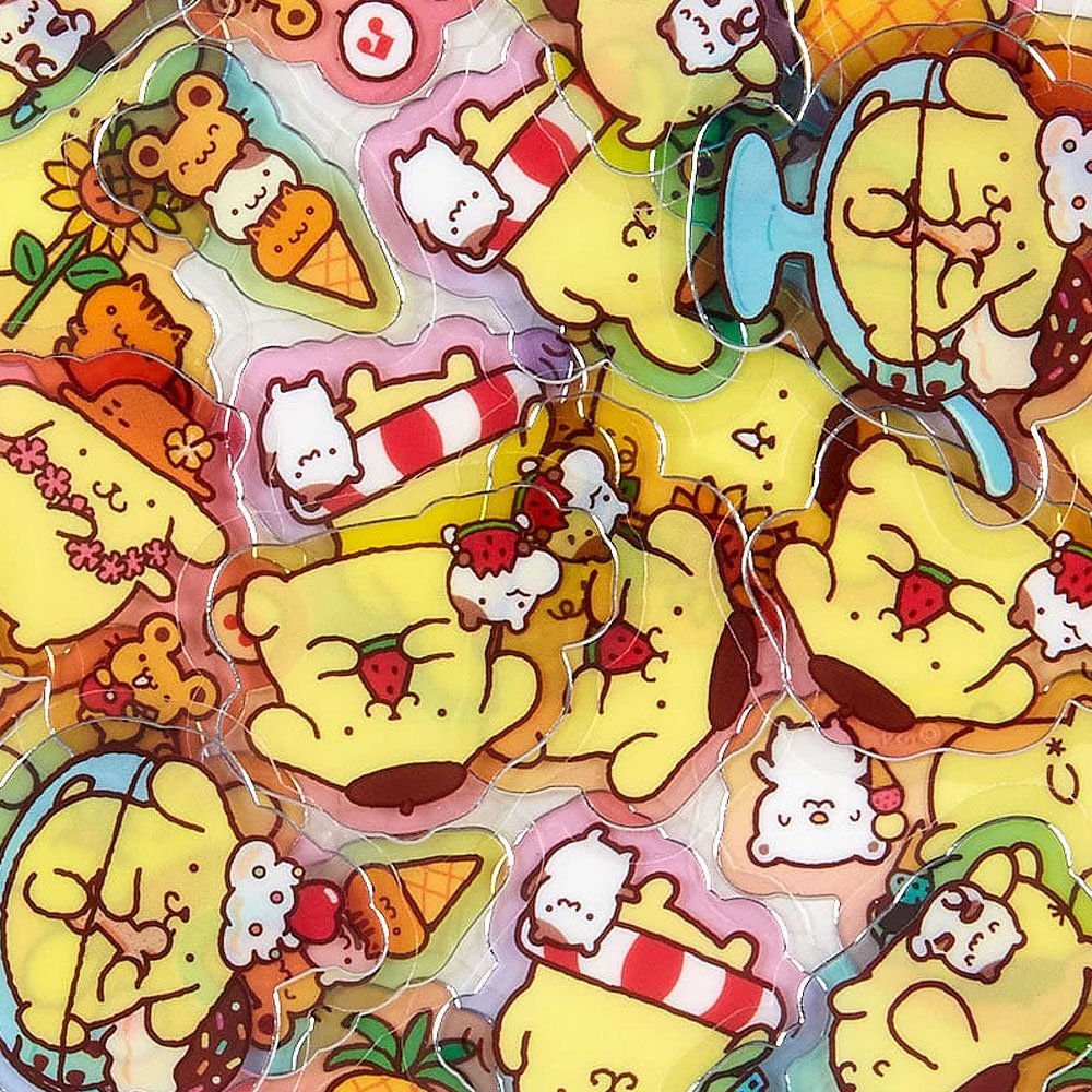 Sanrio Pompompurin 30-Pc Popsicle Mini Sticker Pack