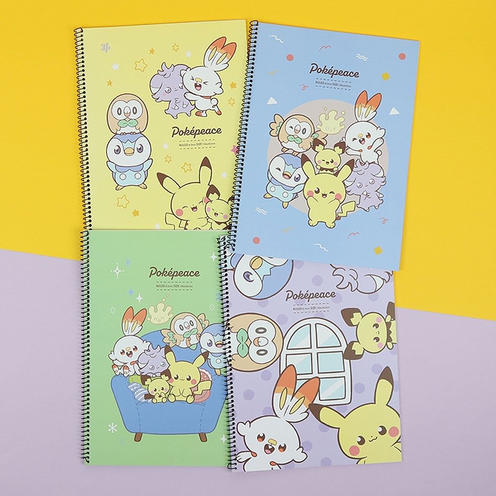 Pokemon Spring Notebook B5