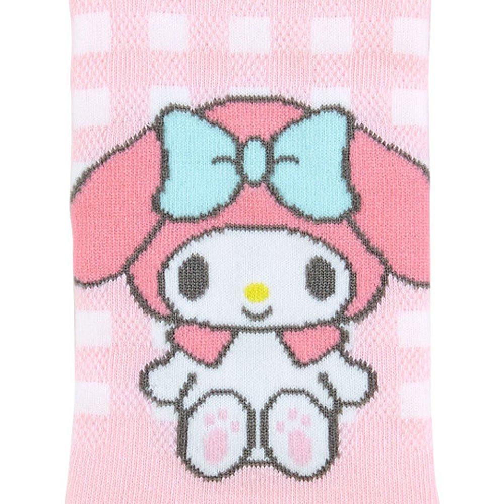 Sanrio Characters Check Sneaker Socks