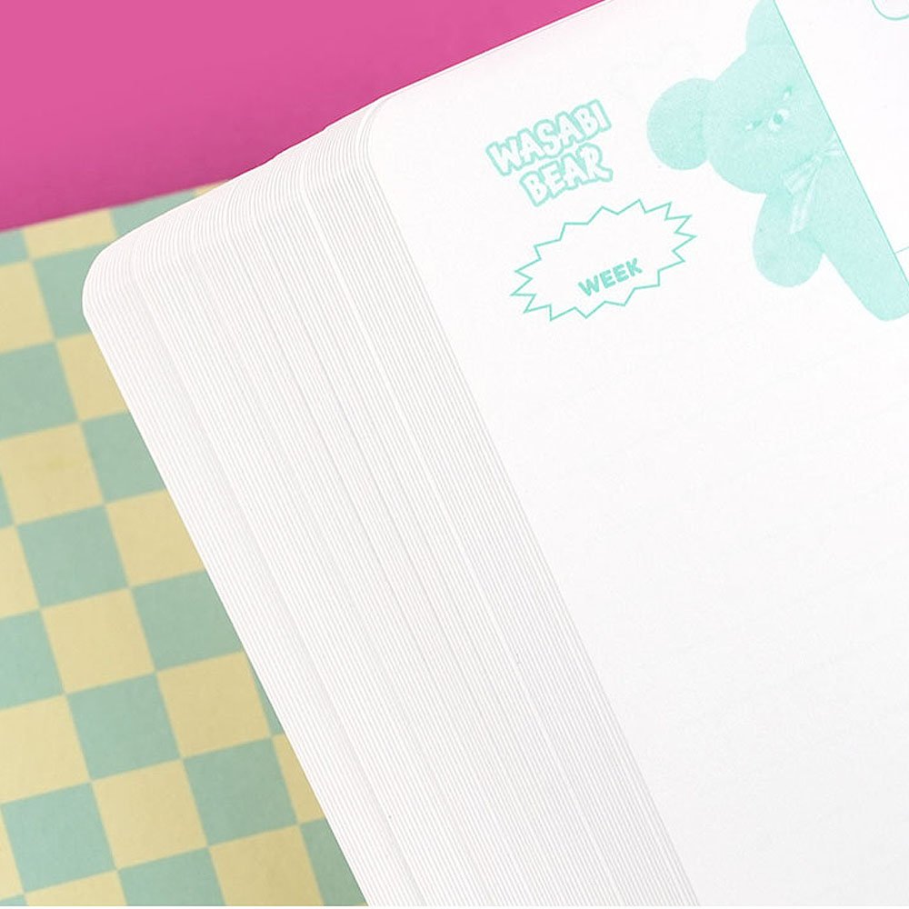 Wasabi Bear Weekly Planner