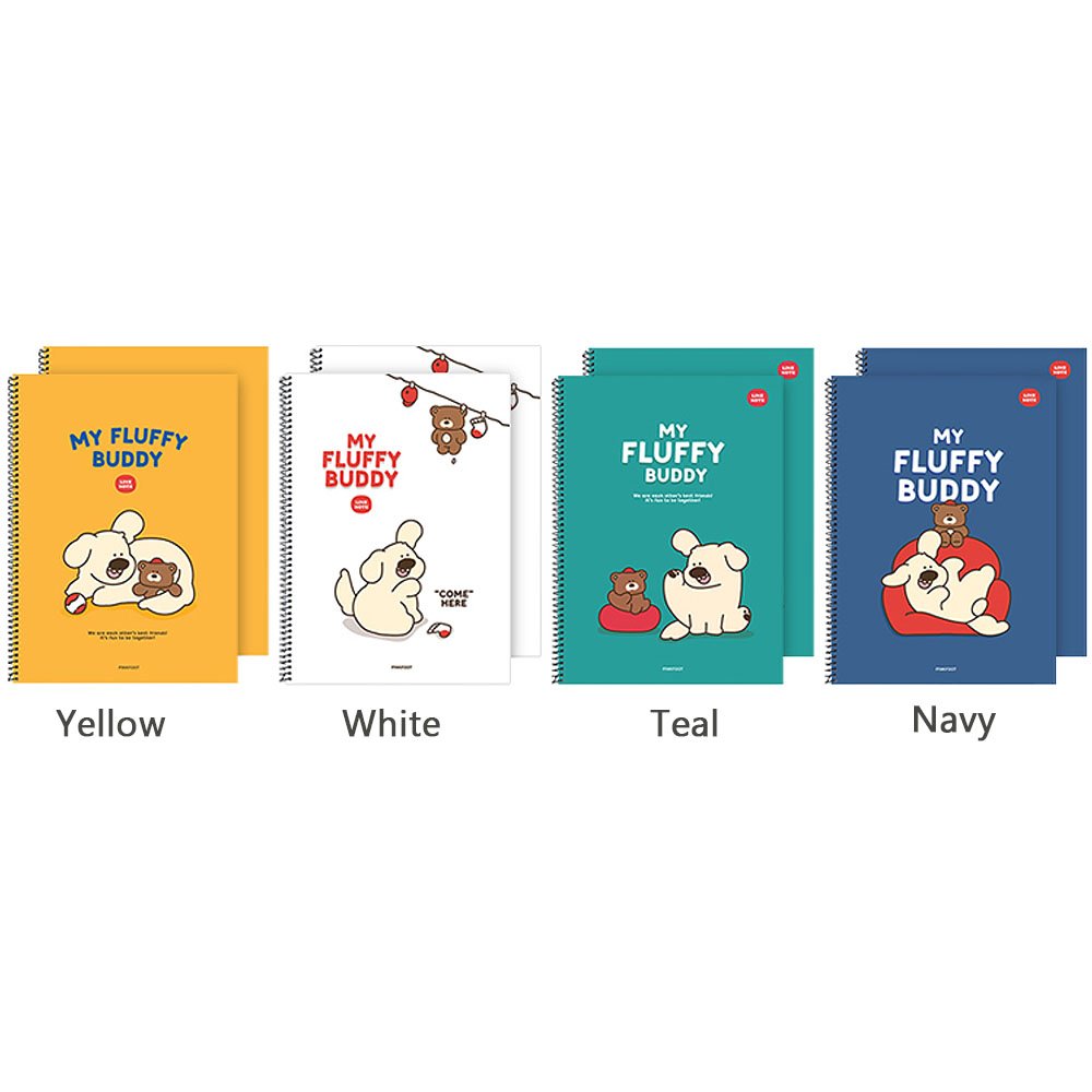 My Fluffy Buddy Spring Notebook