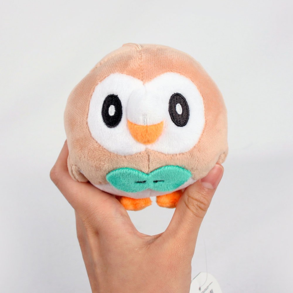 Pokemon Rowlet Clip-On Plush