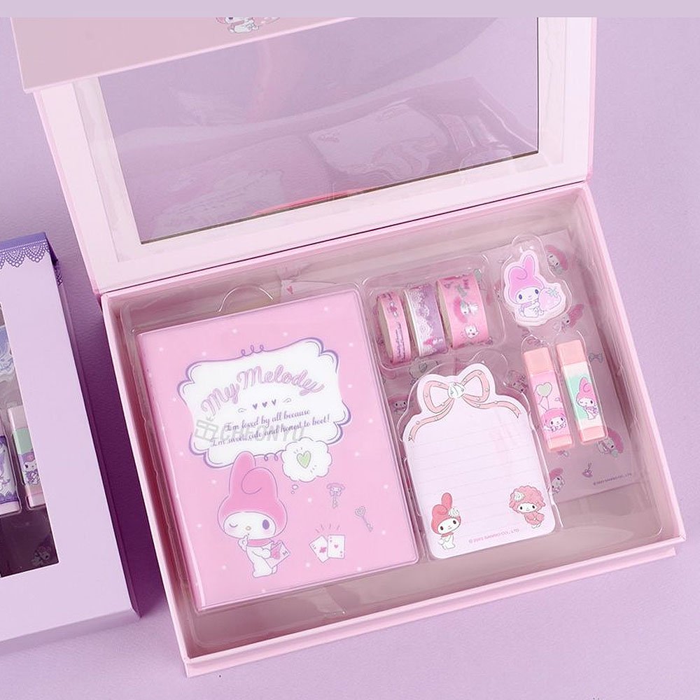 Sanrio My Melody Diary & Sticker Bag Gift Set
