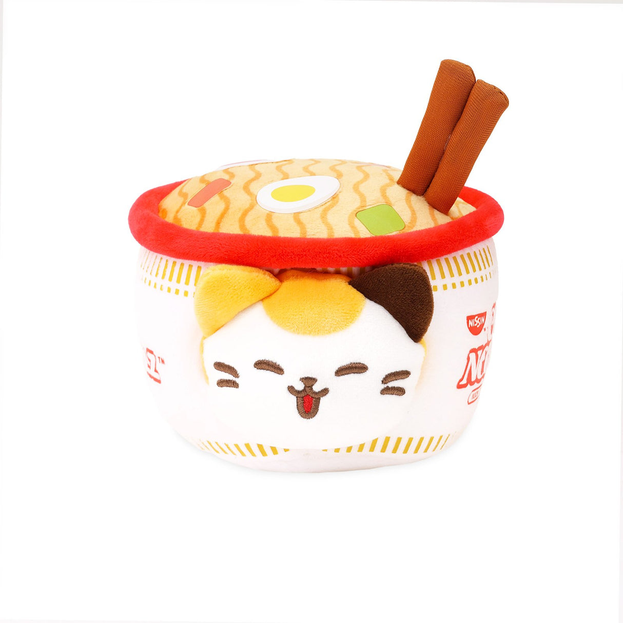 Anirollz x Cup Noodles Bowl Kittiroll Small Outfitz Plush