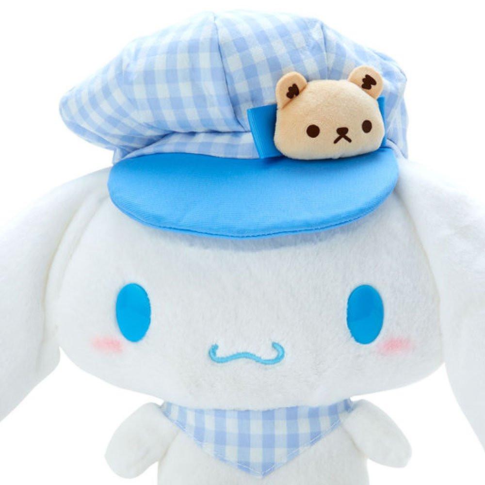 Cinnamoroll Gingham Casquette 11" Plush