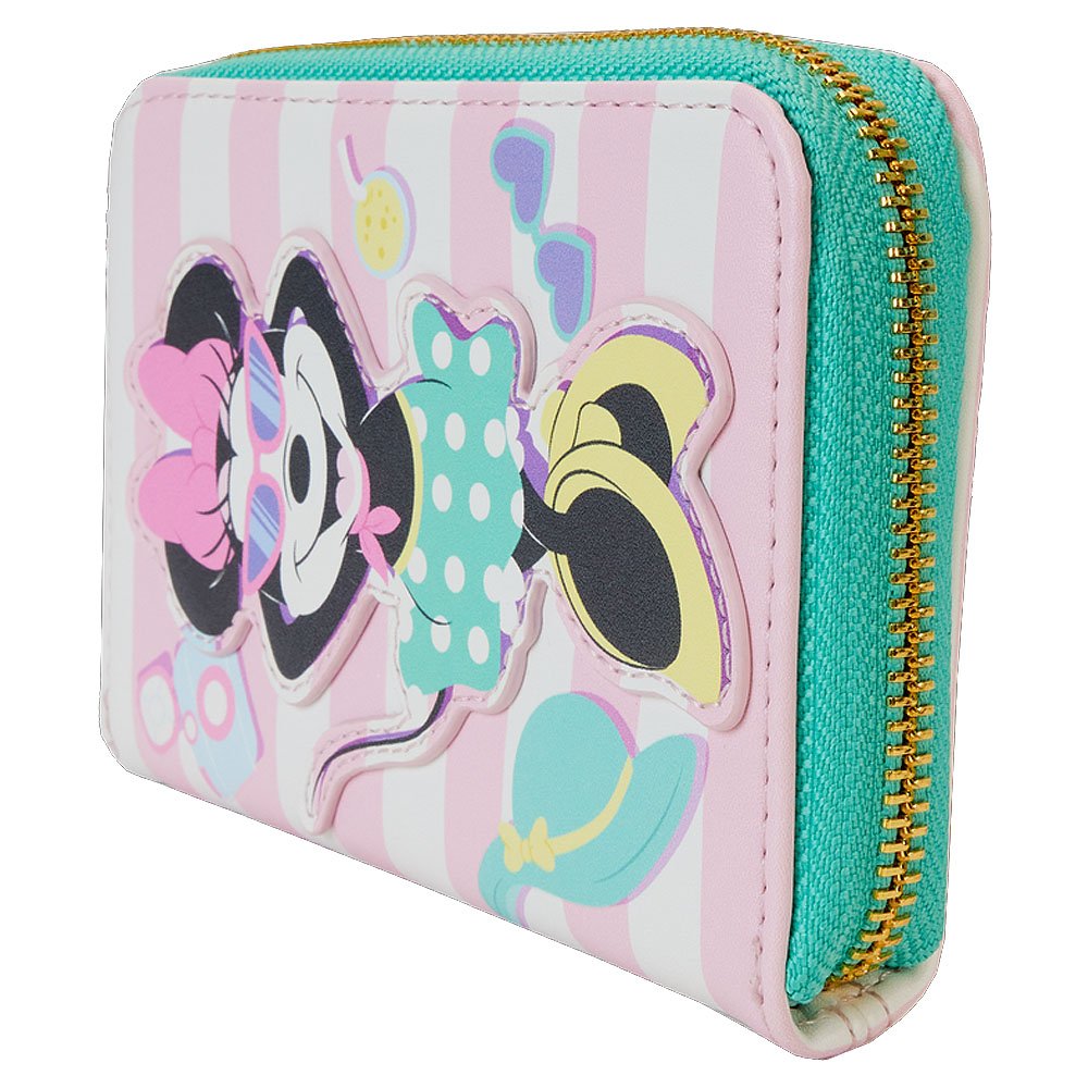 Loungefly x Minnie Mouse Vacation Style Poolside Zip Around Wallet